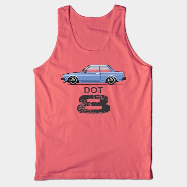 Dot 8 Blue Tank Top by JRCustoms44